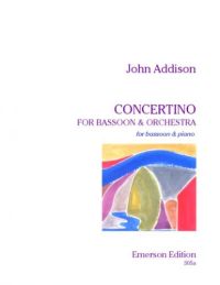 Addison : Bassoon Concertino & Piano (Emerson)