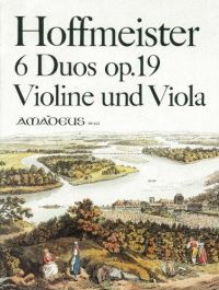 Hoffmeister : 6 Duos Op19: Viola and Violin
