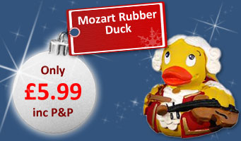 Mozart rubber duck