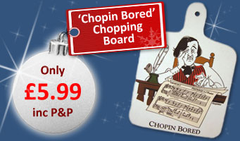 Chopin bored chopping board