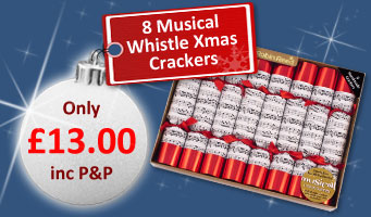 Whistle Christmas Crackers