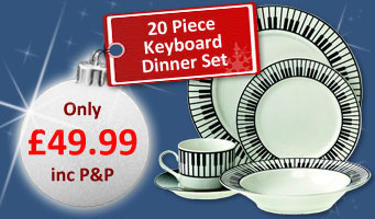 Keyboard Dinner Set