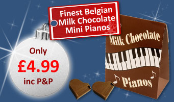 Mini Chocolate Pianos