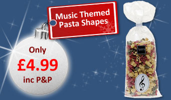 Music Pasta Shapes