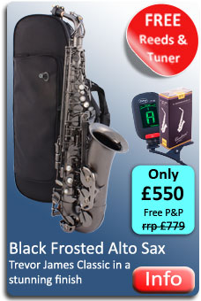 Trevor James Classic Black Alto Sax