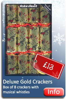 Deluxe Gold Crackers
