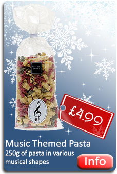 Music Themed Pasta