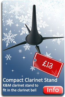 K&M Compact Clarinet Stand