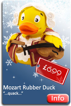 Mozart Rubber Duck