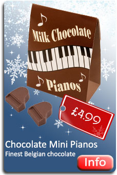 Mini Chocolate Pianos