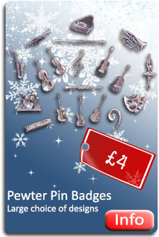 Pewter Pin Badges