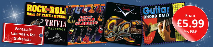 Guitar 2012 Calendars