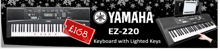 Yamaha EZ220 Keyboard