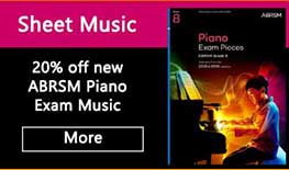 20% Off new ABRSM Piano