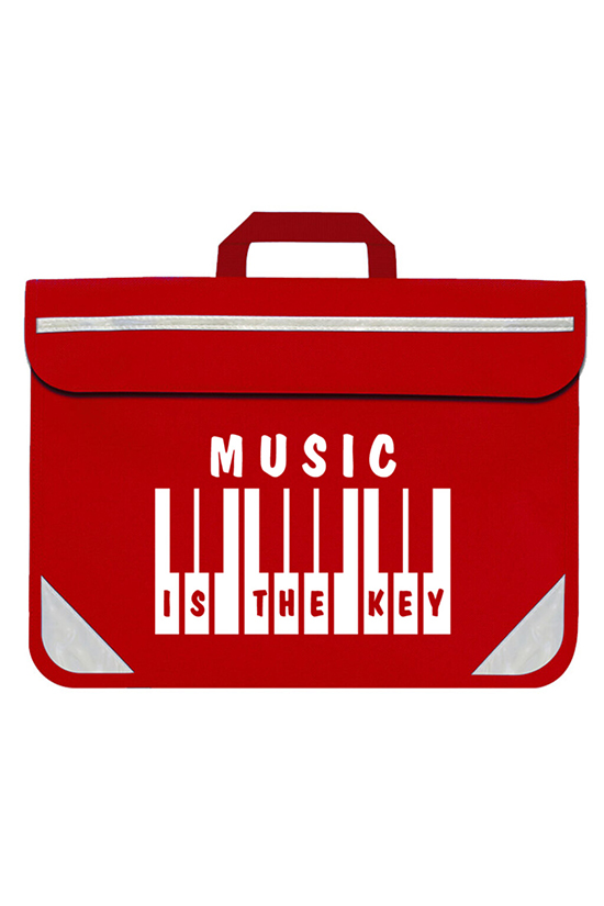 Mapac Music Case: Music Is The Key - Various Colours