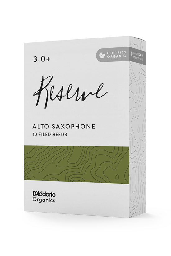 D'Addario Organic Reserve Filed Alto Saxophone Reeds (10 Pack) additional images 2 3