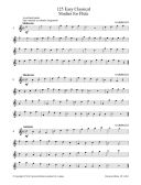 125 Easy Classical Studies For Flute (Universal) additional images 1 2