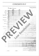 Concerto In F: Miniature Score additional images 1 2