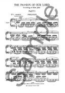 St John Passion: The Passion Of Our Lord According To St John - Old Novello Edition (atkin additional images 1 3