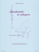 Sarabande Et Allegro: Clarinet & Piano (Leduc) additional images 1 1