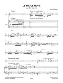 Le Merle Noir: Flute & Piano (Leduc) additional images 1 3