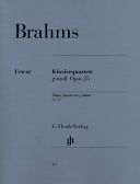 Piano Quartet G Minor Op25: String and Piano: String Quartet  (Henle) additional images 1 1