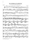 Piano Quartet G Minor Op25: String and Piano: String Quartet  (Henle) additional images 1 2