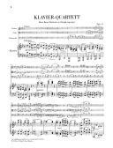 Piano Quartet G Minor Op25: String and Piano: String Quartet  (Henle) additional images 2 2