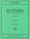 36 Etudes: Op20: Violin: Studies (gingold) (International) additional images 1 1