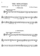 Ten Miniatures For Trumpet & Piano (Brasswind) additional images 1 2