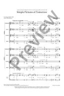 Simple Pictures Of Tomorrow: Satb Double Choir Unaccompanied (OUP) additional images 1 2