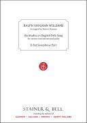 6 Studies In English Folk Song: Alto Saxophone Part additional images 1 1