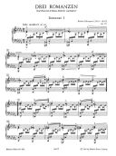 3 Romances Op.28: Piano (Peters) additional images 1 2