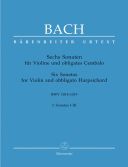 6 Sonatas Vol.1 Bwv1014-1019: Violin & Piano (Barenreiter) additional images 1 1