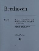 2 Romances G Major and F Major Op 40 and Op50: Violin & Piano (Henle HN324) additional images 1 1