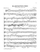 Clarinet Trio: Clarinet Cello and Piano  (Henle) additional images 1 2