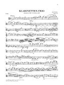 Clarinet Trio: Clarinet Cello and Piano  (Henle) additional images 1 3