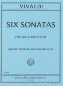 Six Sonatas: Viola & Piano (International) additional images 1 1