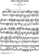 2 Rhapsodies Op.79: Piano  (Henle) additional images 1 2