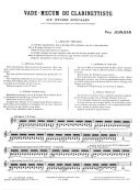 Vade Mecum: Six Etudes Speciales: Clarinet Solo (Leduc) additional images 1 2
