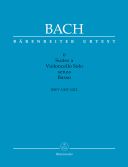 6 Cello Suites Bwv1007-1012: Cello Solo: Original: Box Set (Barenreiter) additional images 1 1