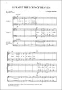 O Priase The Lord Of Heaven : Two Satb Choirs and Semi Chorus additional images 1 2