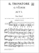 Il Trovatore: Vocal Score (italian & English Translation) (Ricordi) additional images 1 2