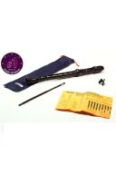 Aulos 303A Descant Recorder Brown - Blue Bag additional images 1 2
