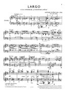 Largo New World Symphony: Piano (Peters Ed) additional images 1 2