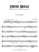 Circus Skills French Or Tenor Horn & Piano: Book & Audio additional images 1 2