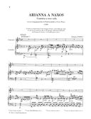 Arianna A Naxos: Voice and Piano (Henle) additional images 1 2