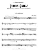 Circus Skills Trombone Or Euphonium Bass Clef & Piano: Book & Audio additional images 1 2