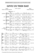 Give Us This Day: Vocal: SATB A Cappella additional images 1 2