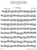 12 Studies In The Thumb Position: Cello Solo  (Barenrieter) additional images 1 2